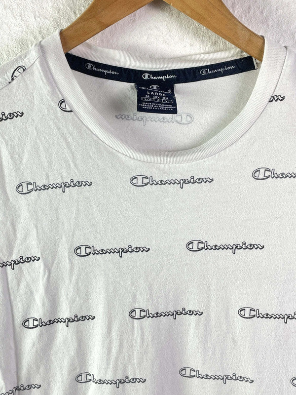 Herren T-Shirt von Champion Größe L in weiß