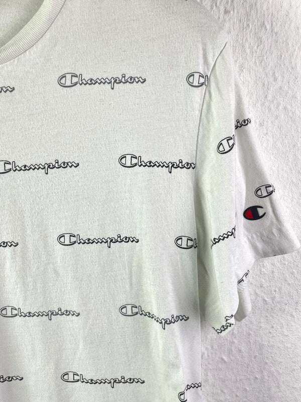 Herren T-Shirt von Champion Größe L in weiß