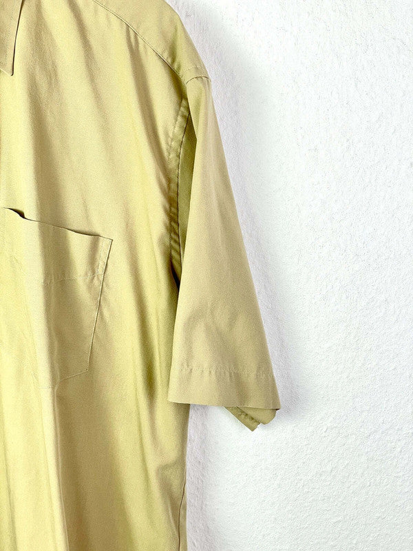 Vintage Herren Hemd in Beige von Barisal Gr.XL