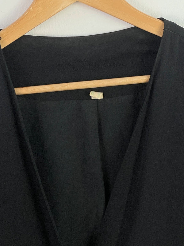 Ulla Popken Damen Cardigan Gr 52 Farbe Schwarz