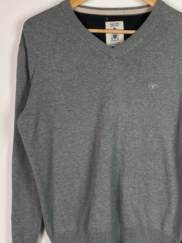 Tom Tailor Herren Pullover Gr M Farbe Grau