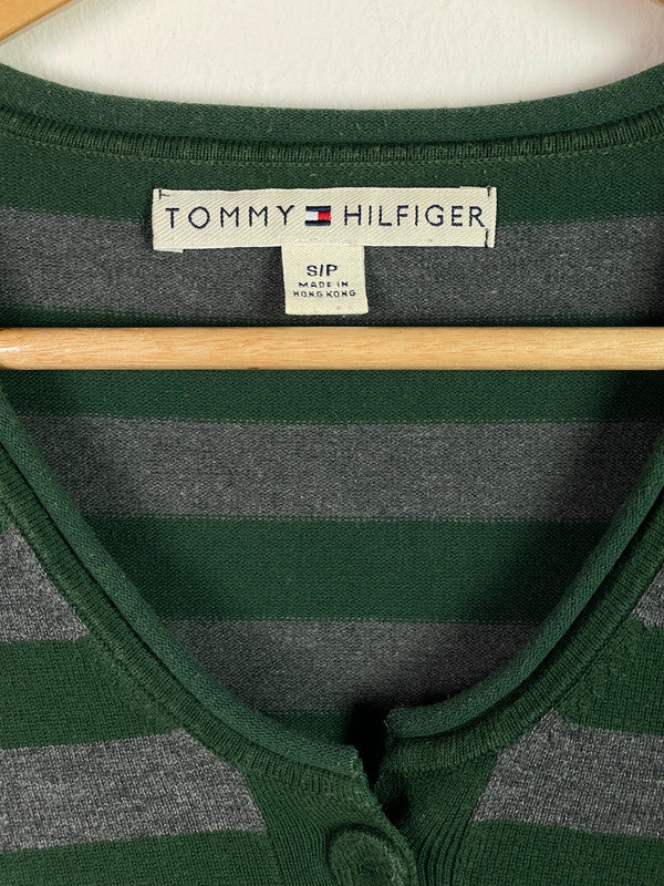 Tommy Hilfiger Damen Shirt Gr S Farbe Dunkelgrün Grau