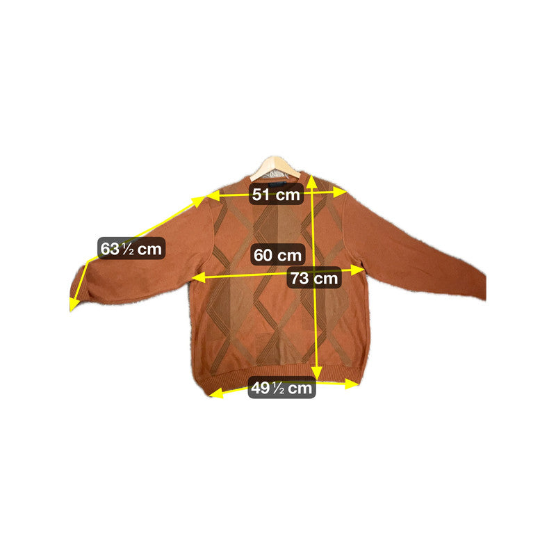 Monte Carlo Herren Pullover Gr 56 Farbe Orange