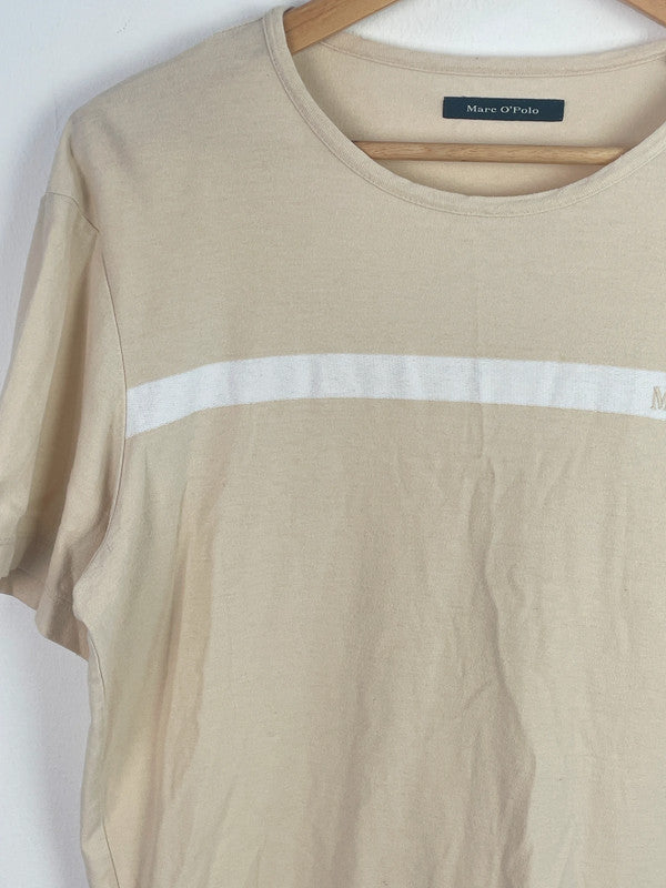 Marc O'Polo Herren T-Shirt Gr XL Farbe Creme