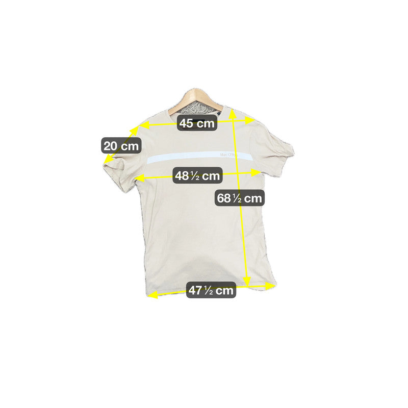 Marc O'Polo Herren T-Shirt Gr XL Farbe Creme