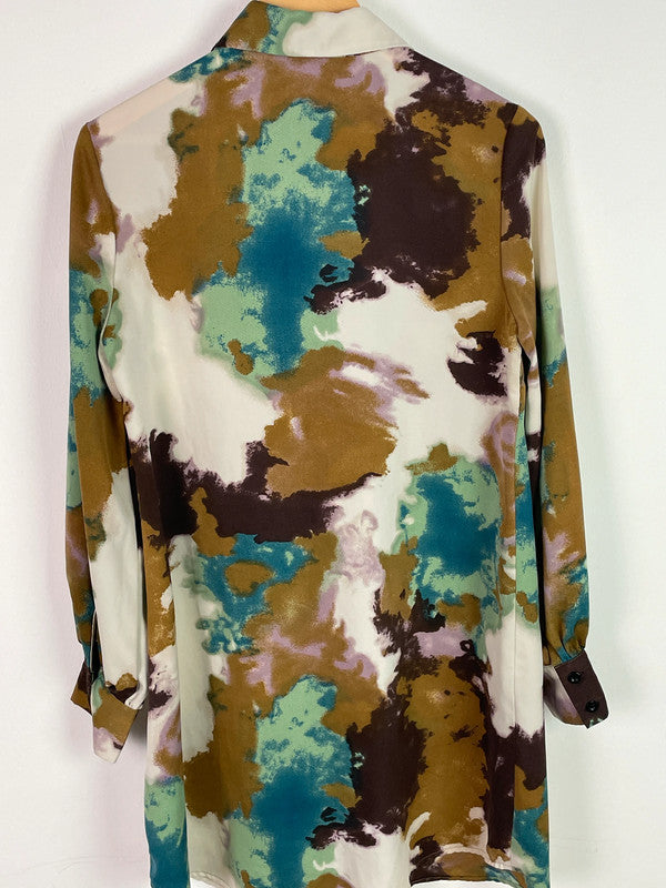 Damen Bluse Gr L Farbe Bunt