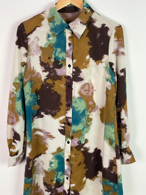 Damen Bluse Gr L Farbe Bunt
