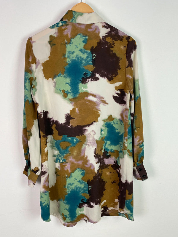 Damen Bluse Gr L Farbe Bunt