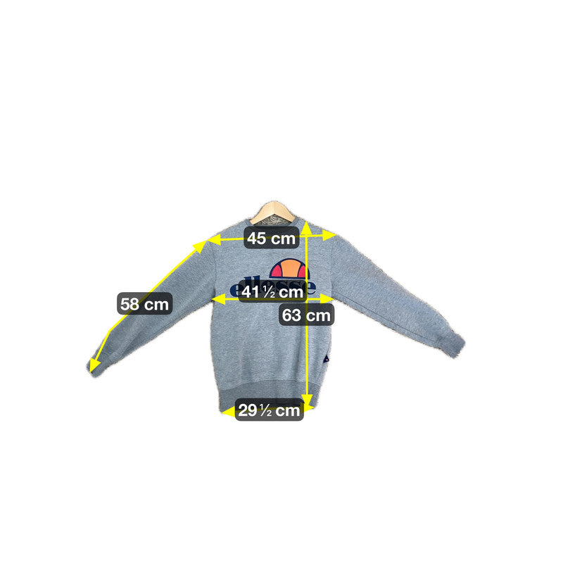 Ellesse Damen Pullover Gr XS Farbe Grau