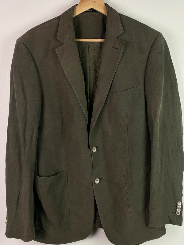Walbusch Herren Blazer Gr M Farbe Khaki