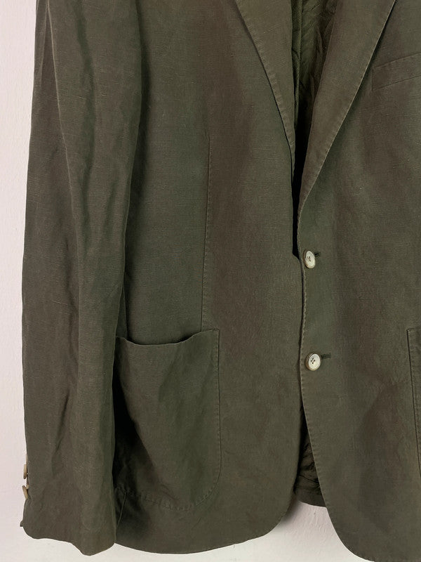 Walbusch Herren Blazer Gr M Farbe Khaki
