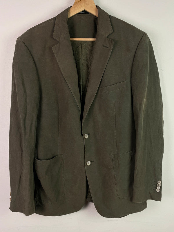 Walbusch Herren Blazer Gr M Farbe Khaki
