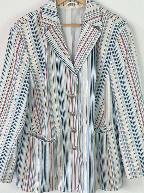 Damen Sacko Gr. M färbe weiss / bunt