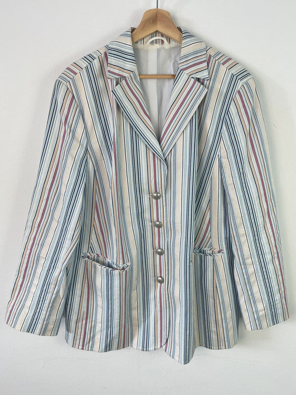Damen Sacko Gr. M färbe weiss / bunt