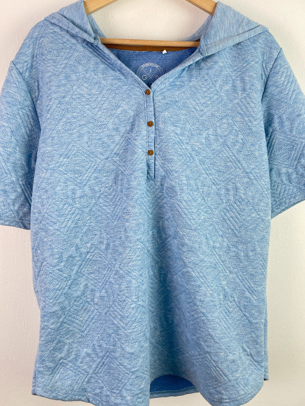 Gina T-shirt Damen Gr XXL Farbe Blau