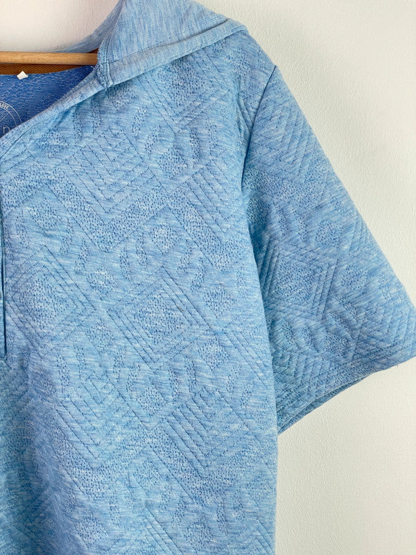Gina T-shirt Damen Gr XXL Farbe Blau