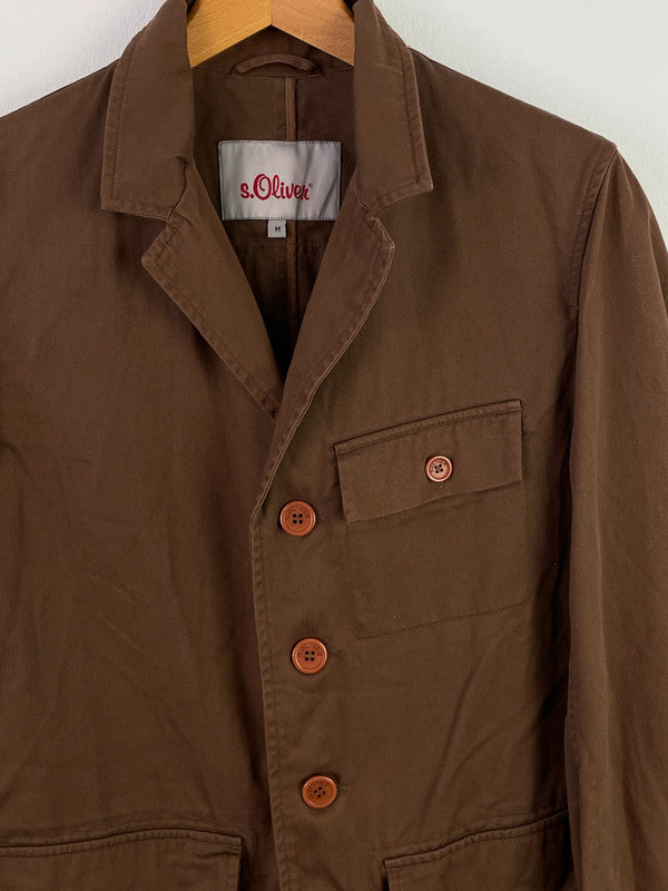 s.Oliver Herren Jacke Gr M Farbe Braun