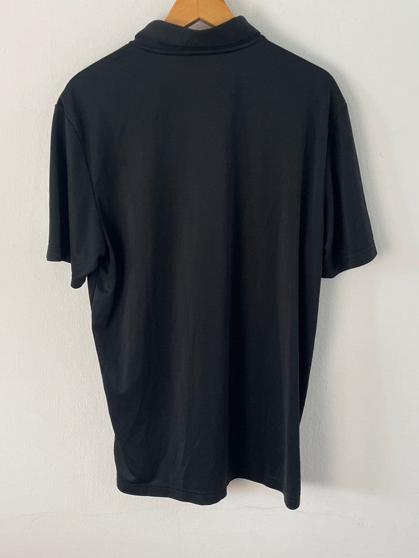 Adidas Herren Polohemd Gr.L Farbe schwarz