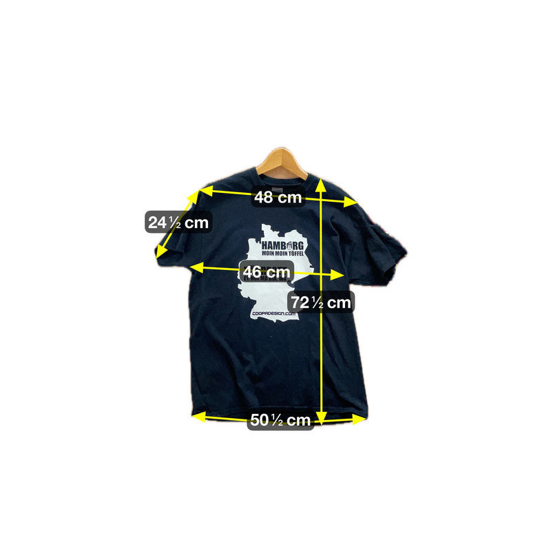 Gildan Herren T-Shirt Gr. L Farbe schwarz