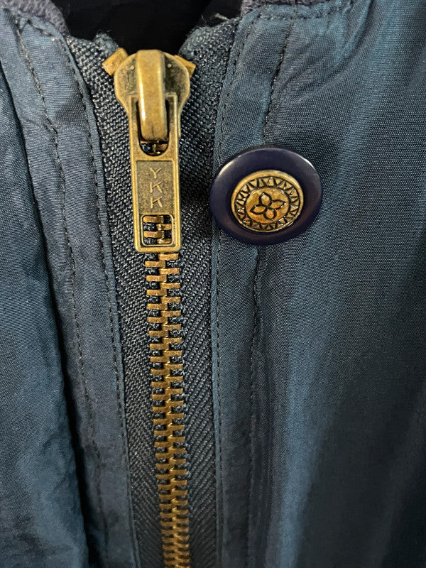Ravens Herren Bomberjacke aus 100% Seide Gr. L Farbe blau