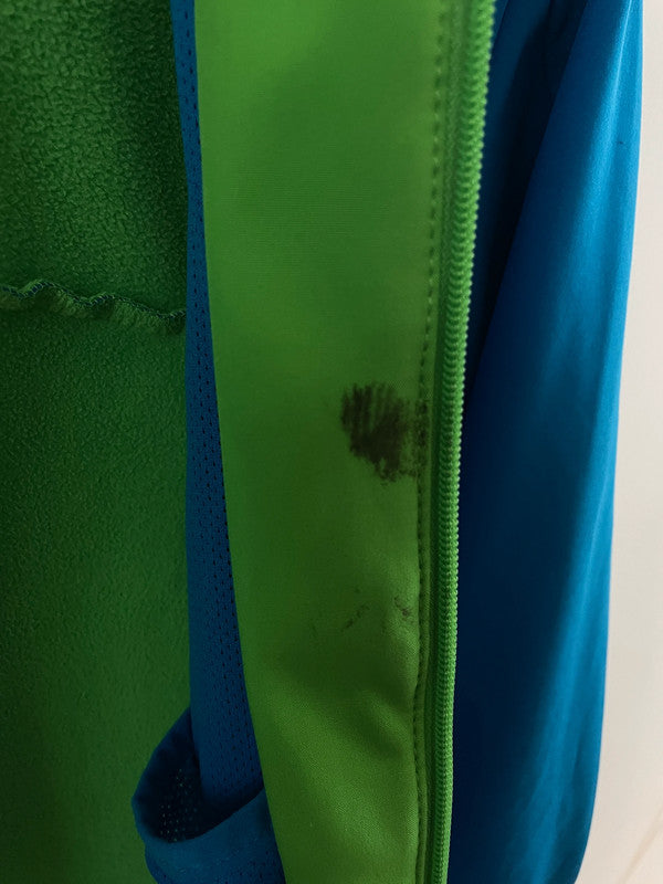 Crane Herren Regenjacke Gr.50 Farbe Blau/grün