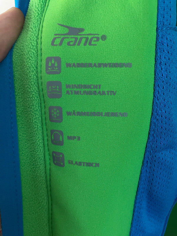 Crane Herren Regenjacke Gr.50 Farbe Blau/grün