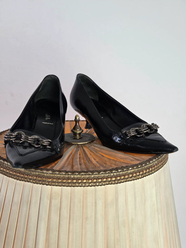Prada Damen Stilettos EU36,5 Farbe schwarz