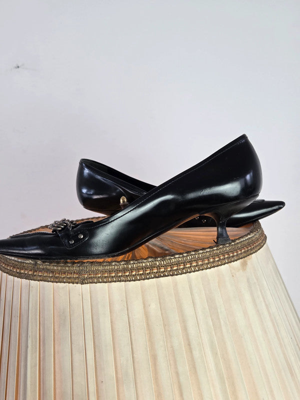 Prada Damen Stilettos EU36,5 Farbe schwarz