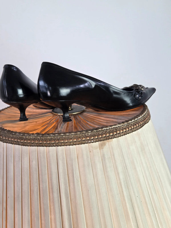 Prada Damen Stilettos EU36,5 Farbe schwarz