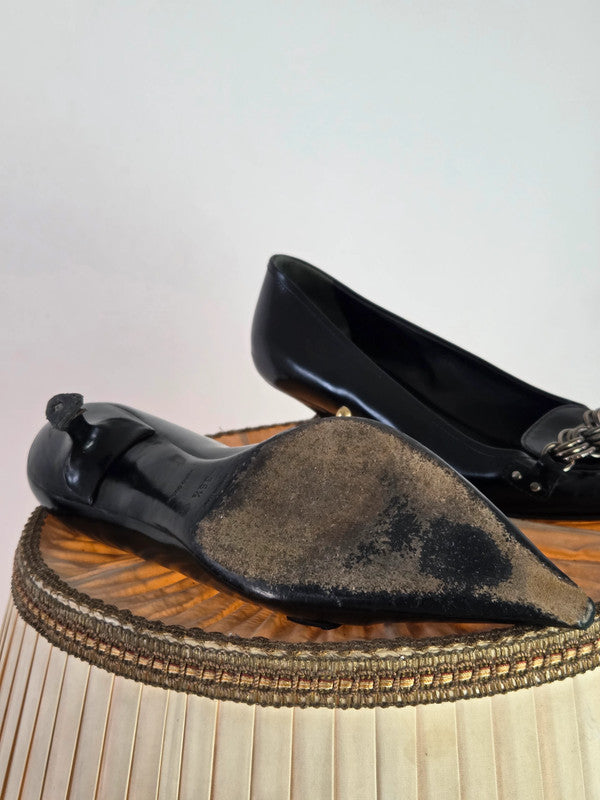 Prada Damen Stilettos EU36,5 Farbe schwarz