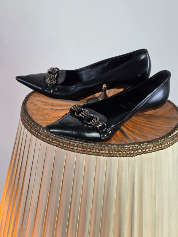 Prada Damen Stilettos EU36,5 Farbe schwarz