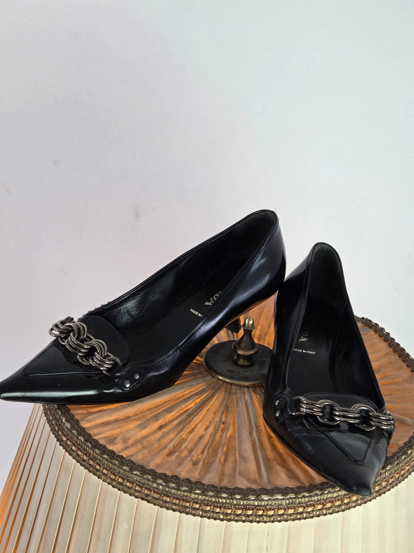 Prada Damen Stilettos EU36,5 Farbe schwarz