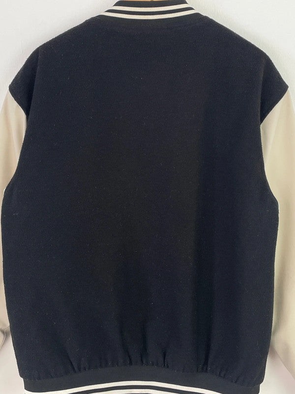Marrakesh Herren College Jacke Gr XL schwarz/beige