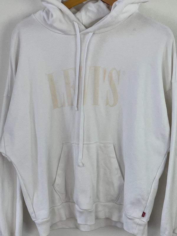 Levis Herren Pullover Gr M Farbe weiß
