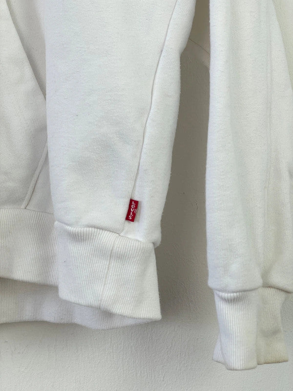 Levis Herren Pullover Gr M Farbe weiß