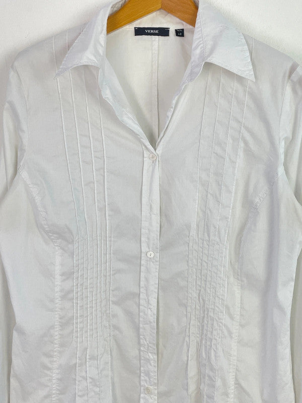 Verse Damen Bluse Gr. XL Farbe weiß