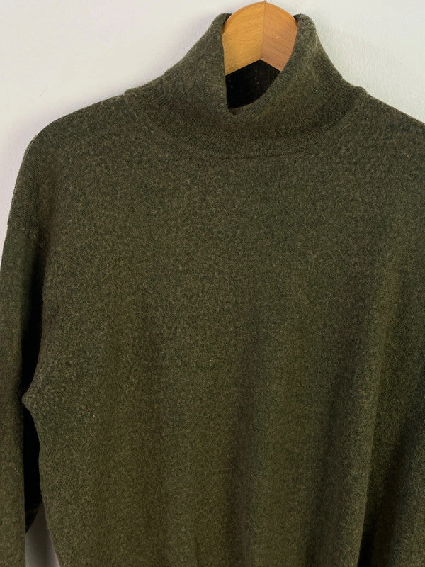 C.Comberti Damen Pullover aus Schurwolle Gr. L Farbe grün