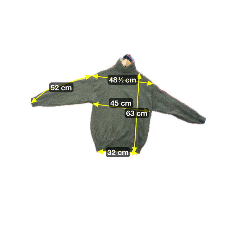 C.Comberti Damen Pullover aus Schurwolle Gr. L Farbe grün