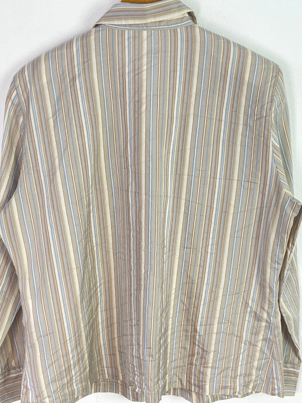 Basler Damen Bluse aus Seide Gr. L Farbe beige