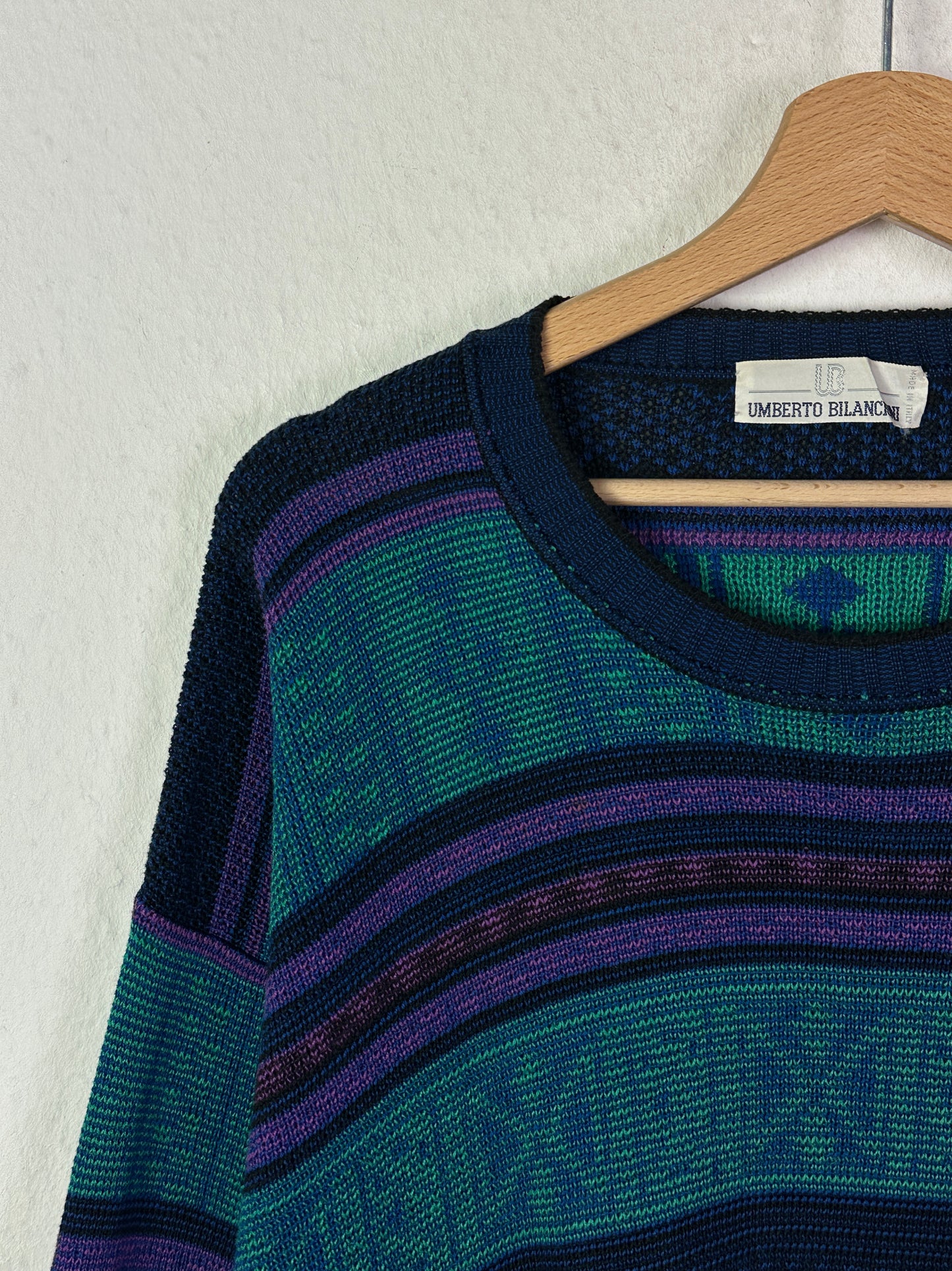 Damen Pullover Umberto Bilancioni Gr 50 Farbe Bunt