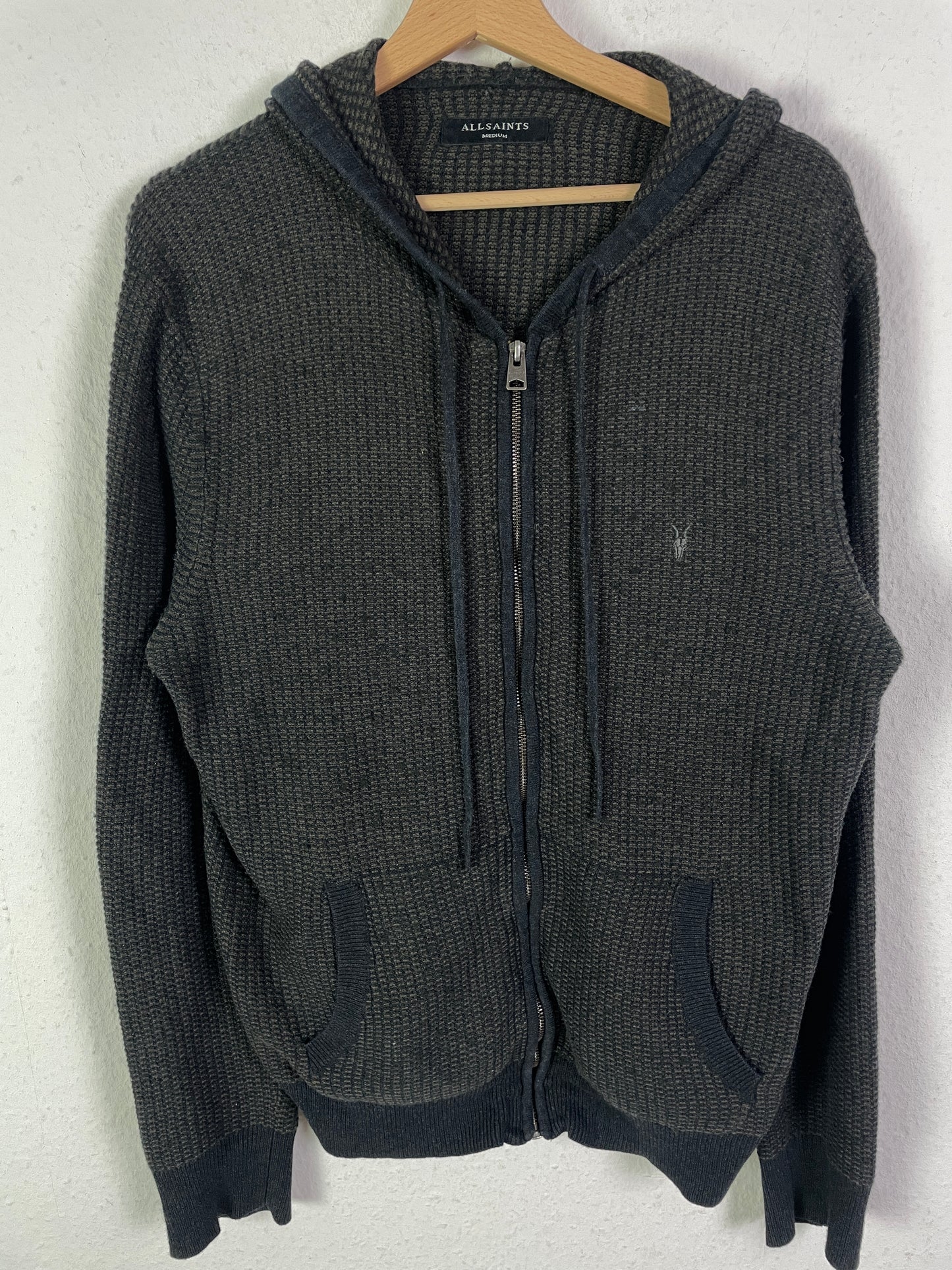 Herren Sweatjacke von Allsaints Gr M in Braun