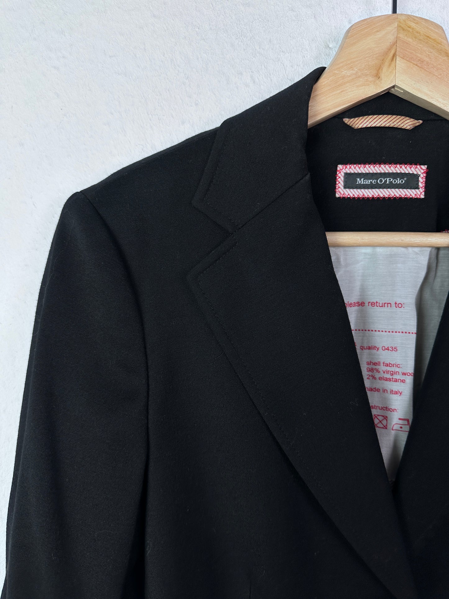 Damen Blazer Von Marc O’Polo Gr 36 Schwarz