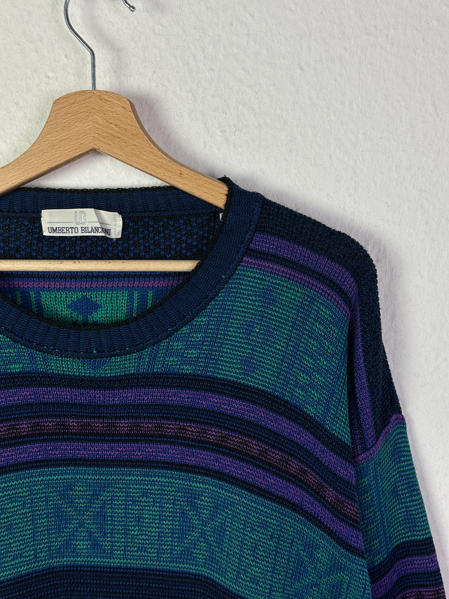 Damen Pullover Umberto Bilancioni Gr 50 Farbe Bunt