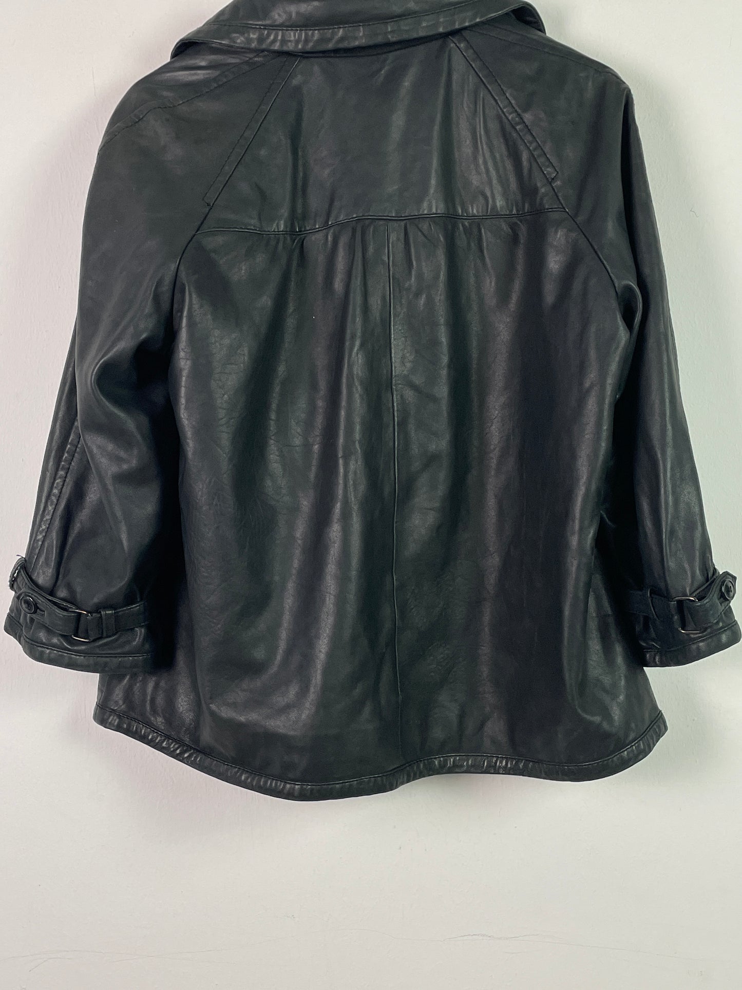 Avenue Foch Damen Jacke aus Echtleder Gr. XL Farbe schwarz