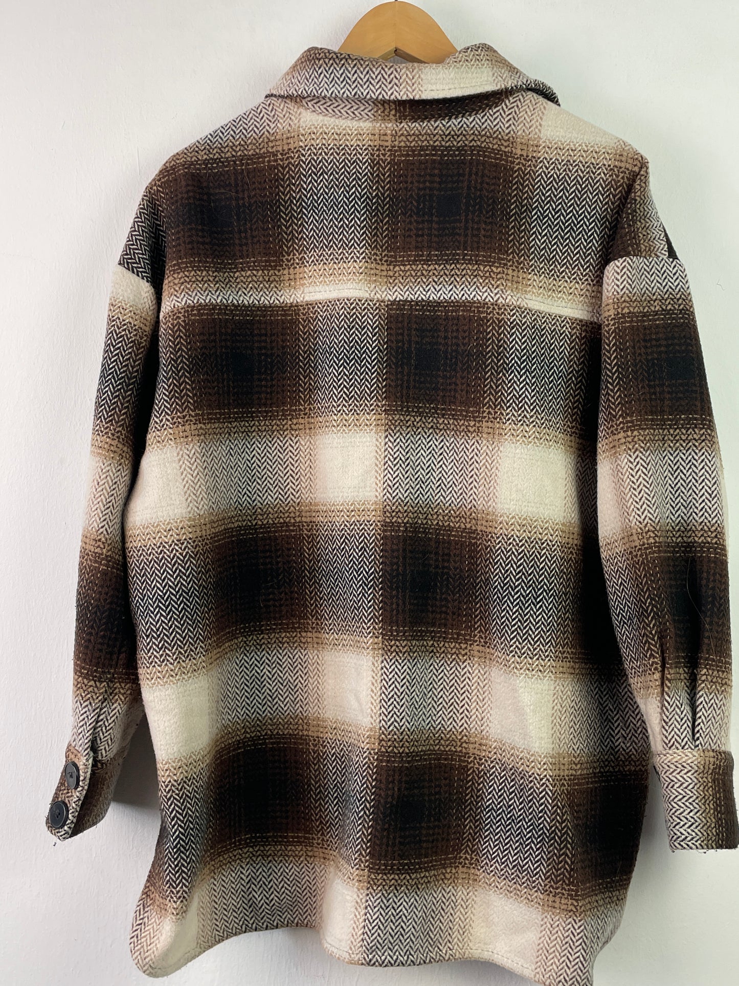 Studio Damen Hemd Gr S Farbe braun beige