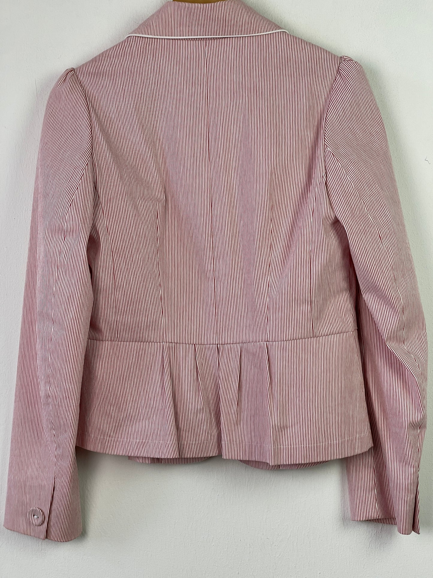 Orsay Damen Jacke Gr S Farbe rot weiss