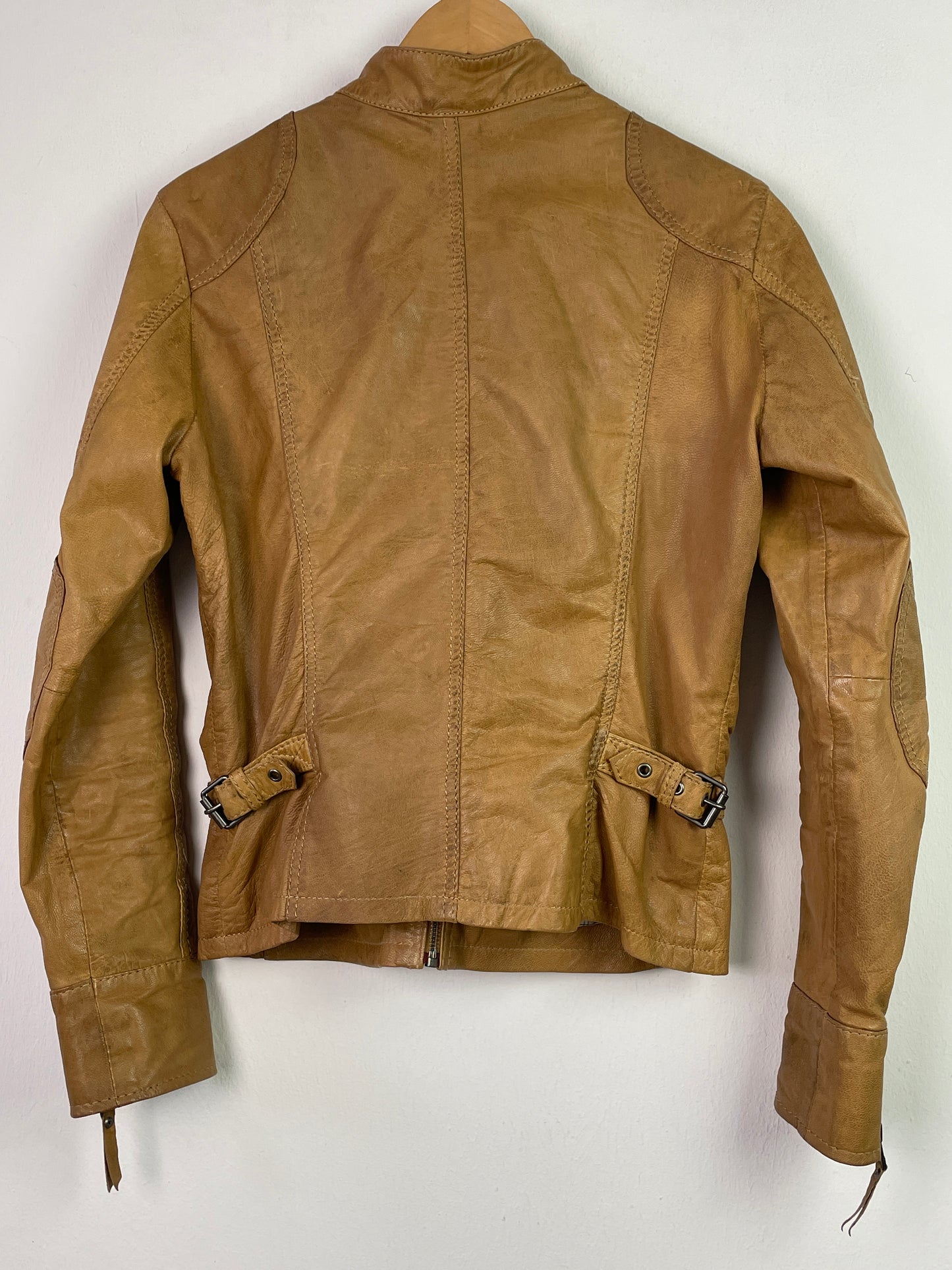 Gipsy Damen Lederjacke Gr M Farbe braun