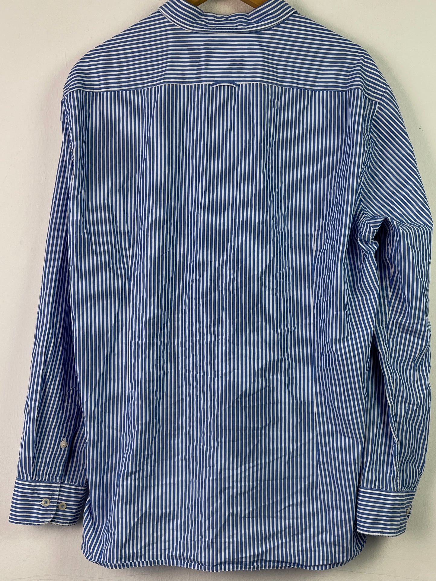 Marc O´Polo Herren Hemd Gr XL Farbe weiss blau