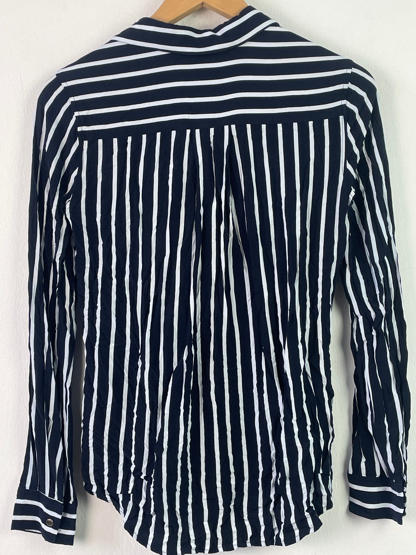 Tommy Hilfiger Damen Hemd Gr S Farbe marineblau weiss