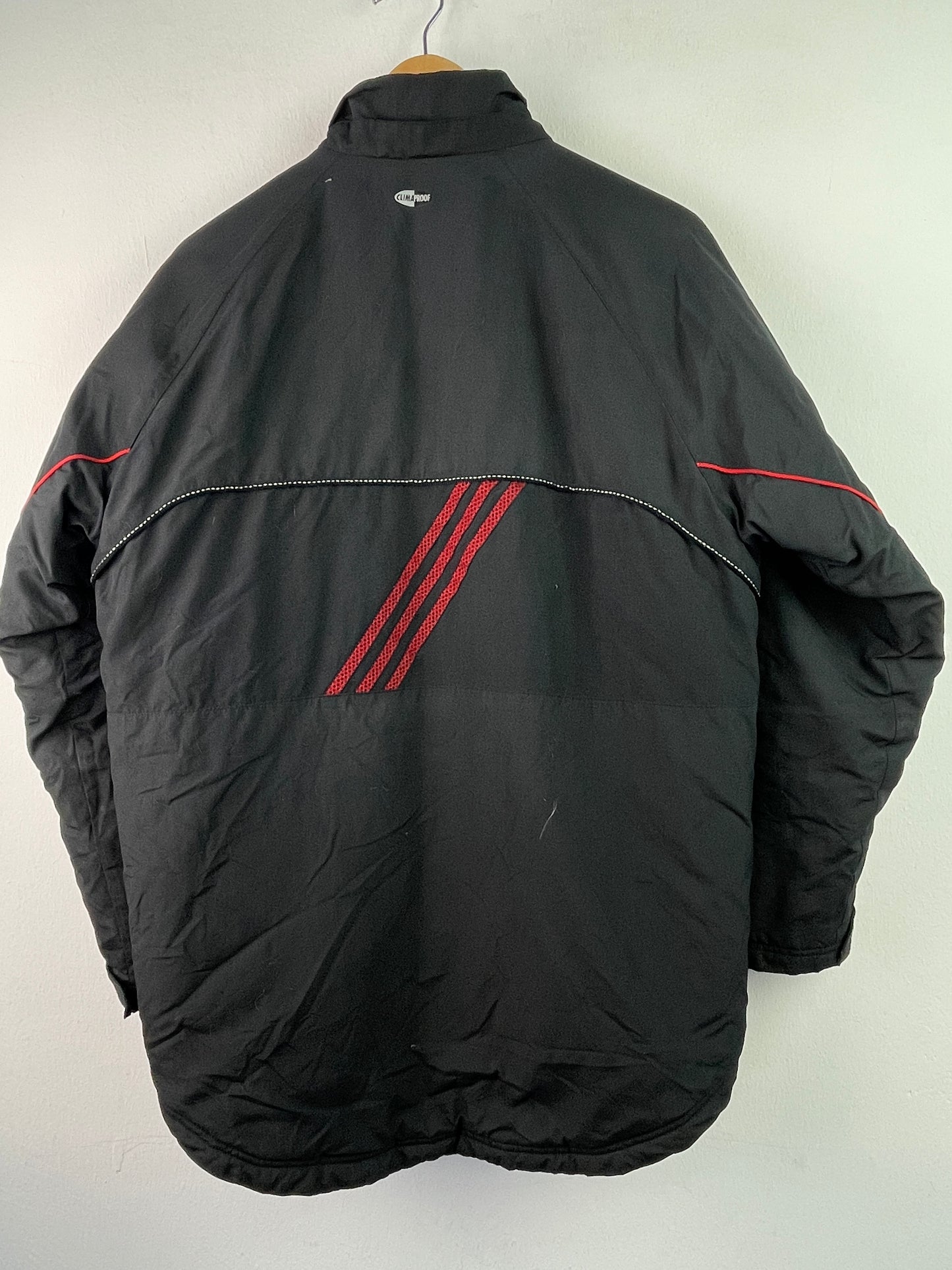 Adidas Herren Jacke Gr XL Farbe schwarz rot